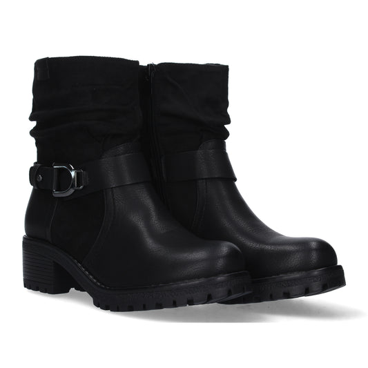 Comprar Botin de Tacon Ancho 2829-Negro-Luca Morelli