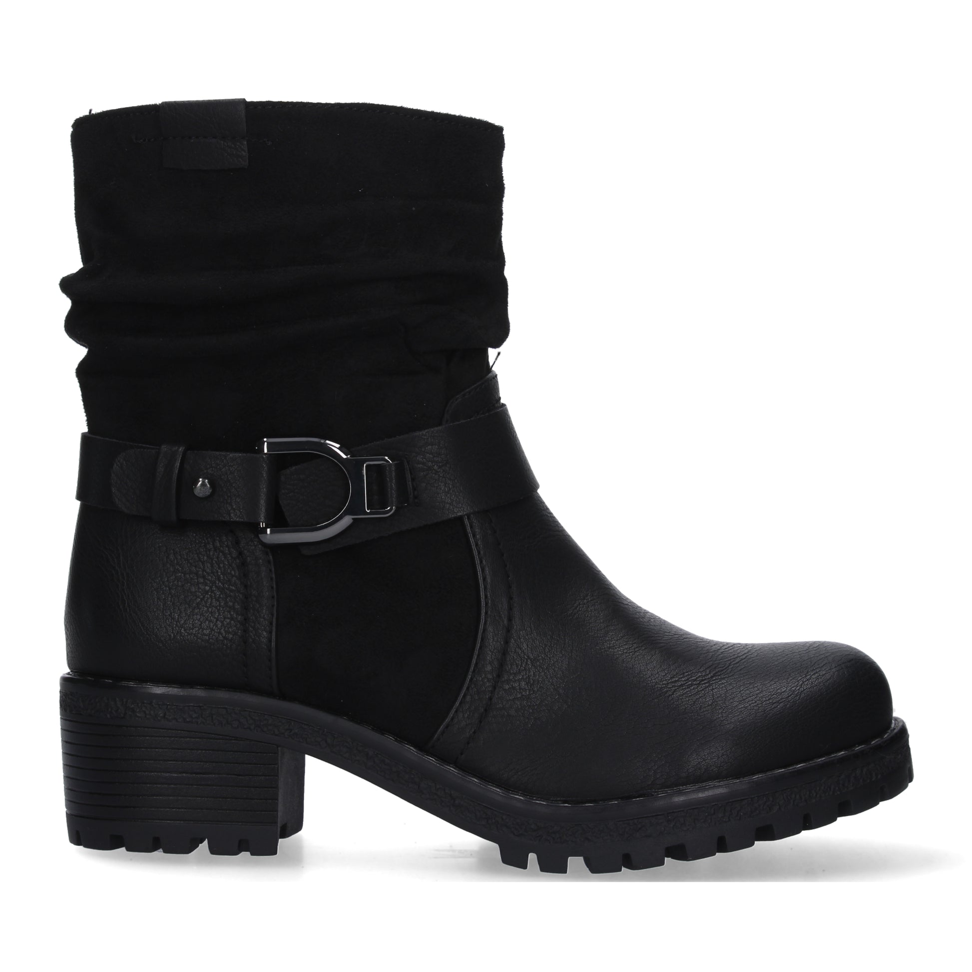 Comprar Botin de Tacon Ancho 2829-Negro-Luca Morelli