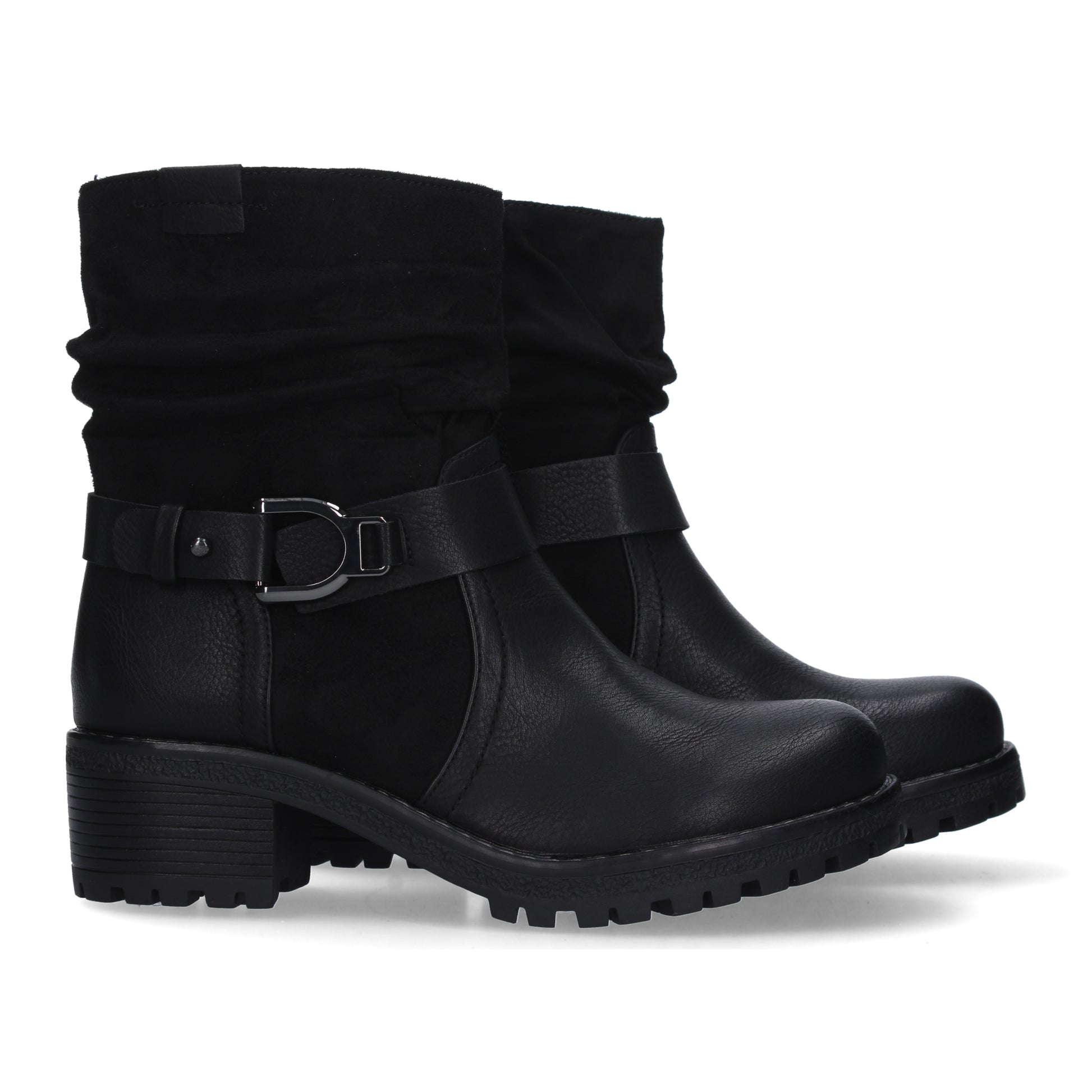 Comprar Botin de Tacon Ancho 2829-Negro-Luca Morelli