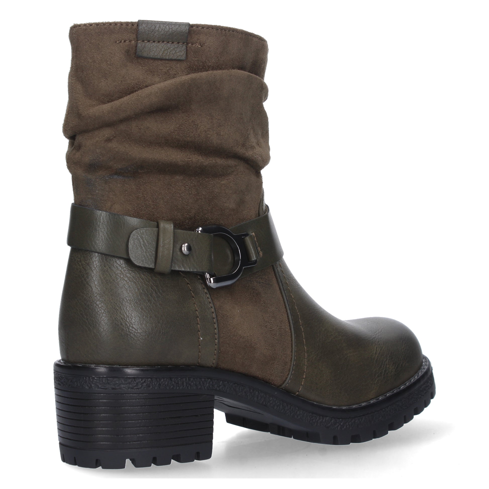 Comprar Botin de Tacon Ancho 2829-Verde-Luca Morelli