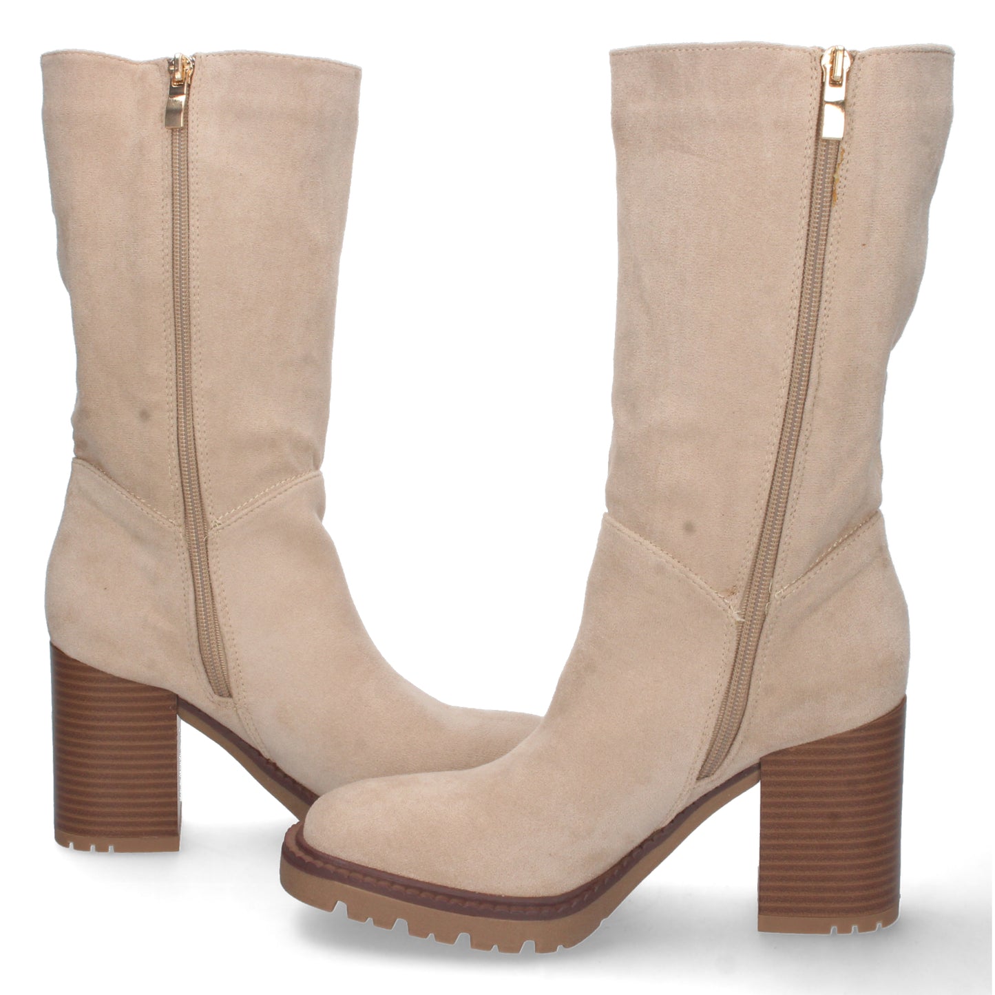 Comprar Bota de Tacon 2S-2031-Beige-Luca Morelli