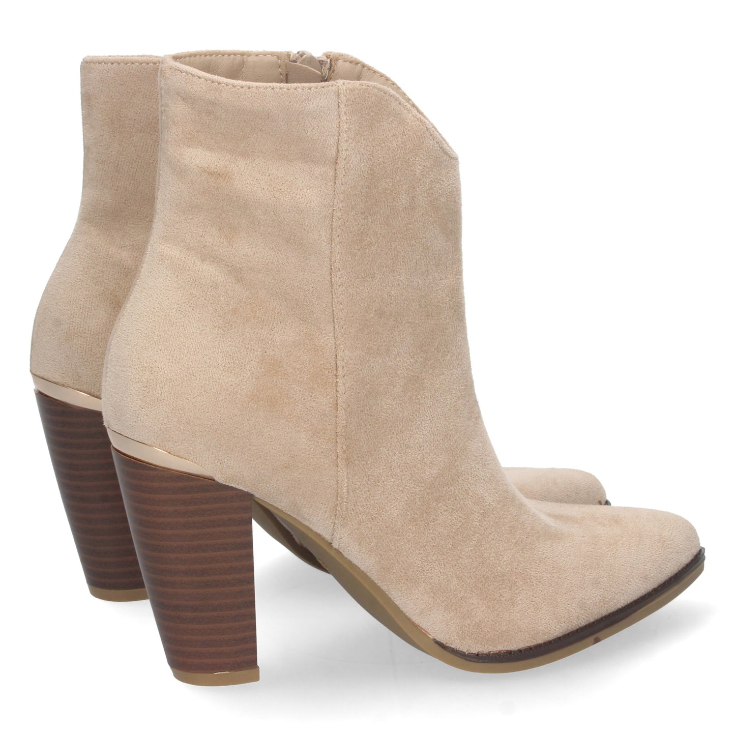 Comprar Botin de Tacon Alto 2Z-2103-Beige-Luca Morelli