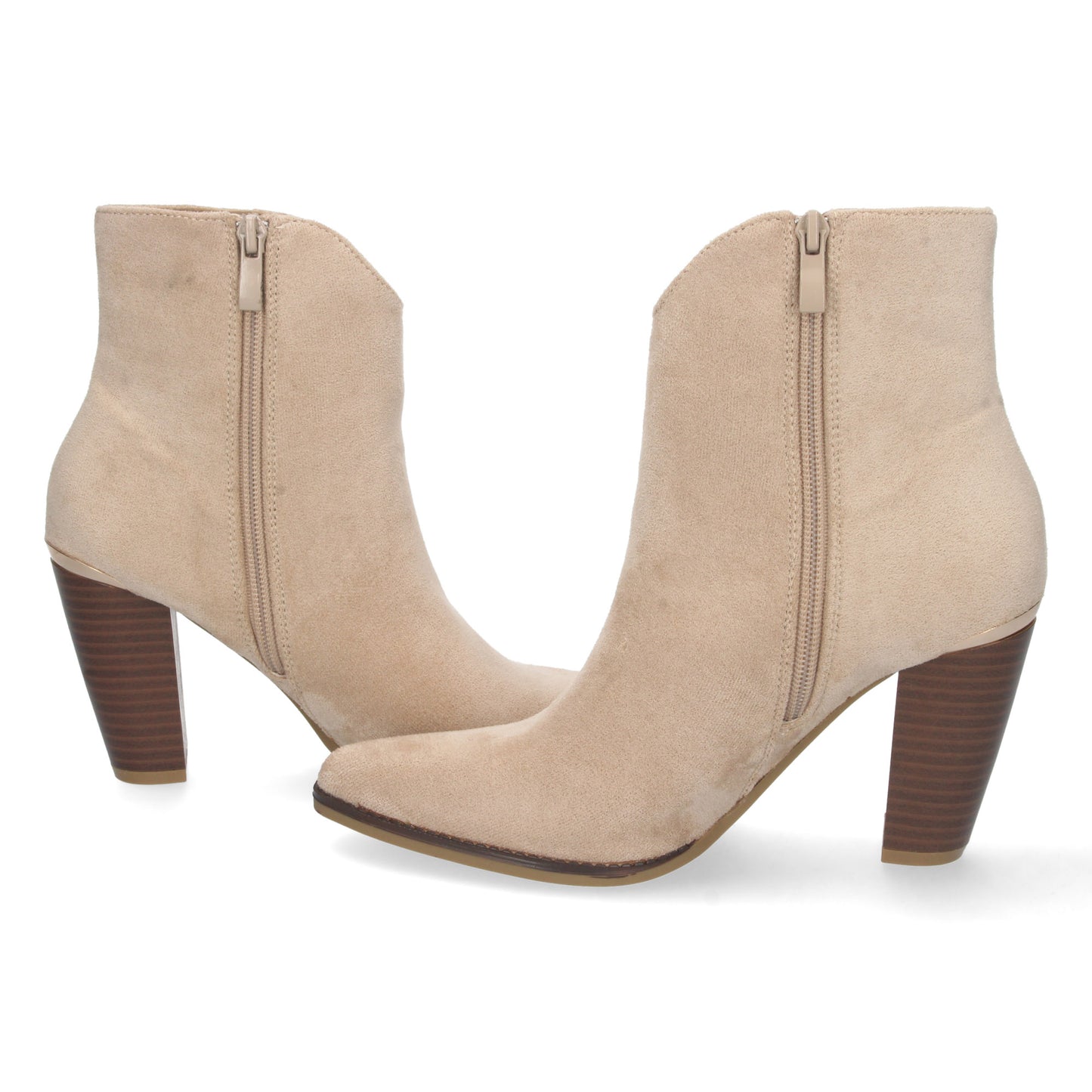 Comprar Botin de Tacon Alto 2Z-2103-Beige-Luca Morelli