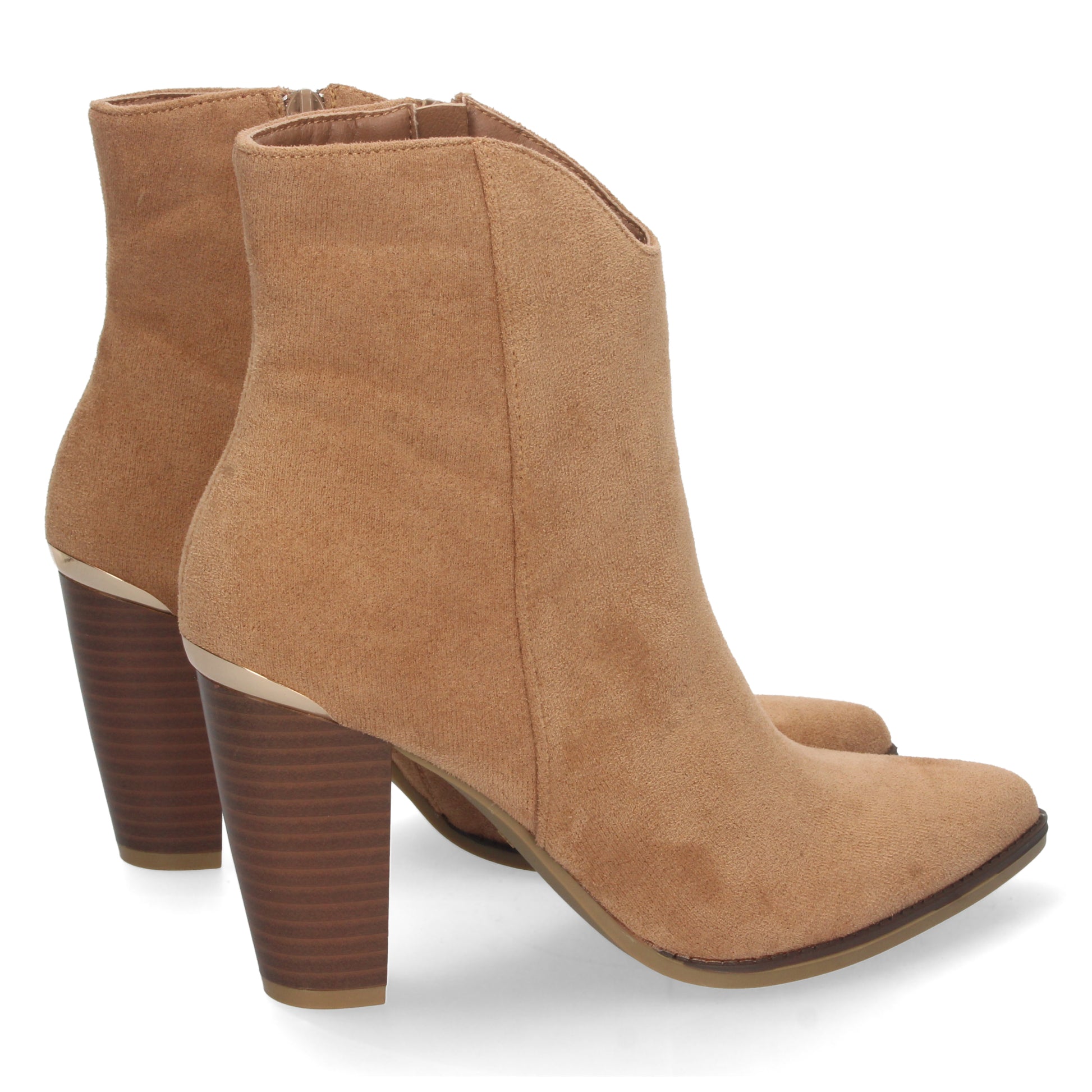 Comprar Botin de Tacon Alto 2Z-2103-Camel-Luca Morelli