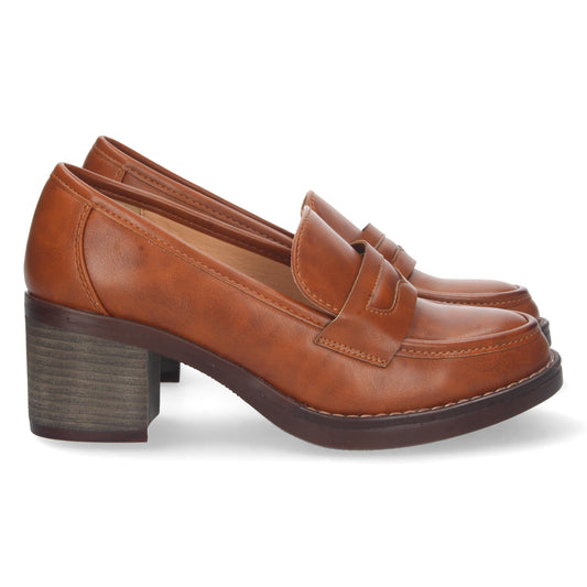 Comprar Zapato de Tacon 6589-Camel-Luca Morelli