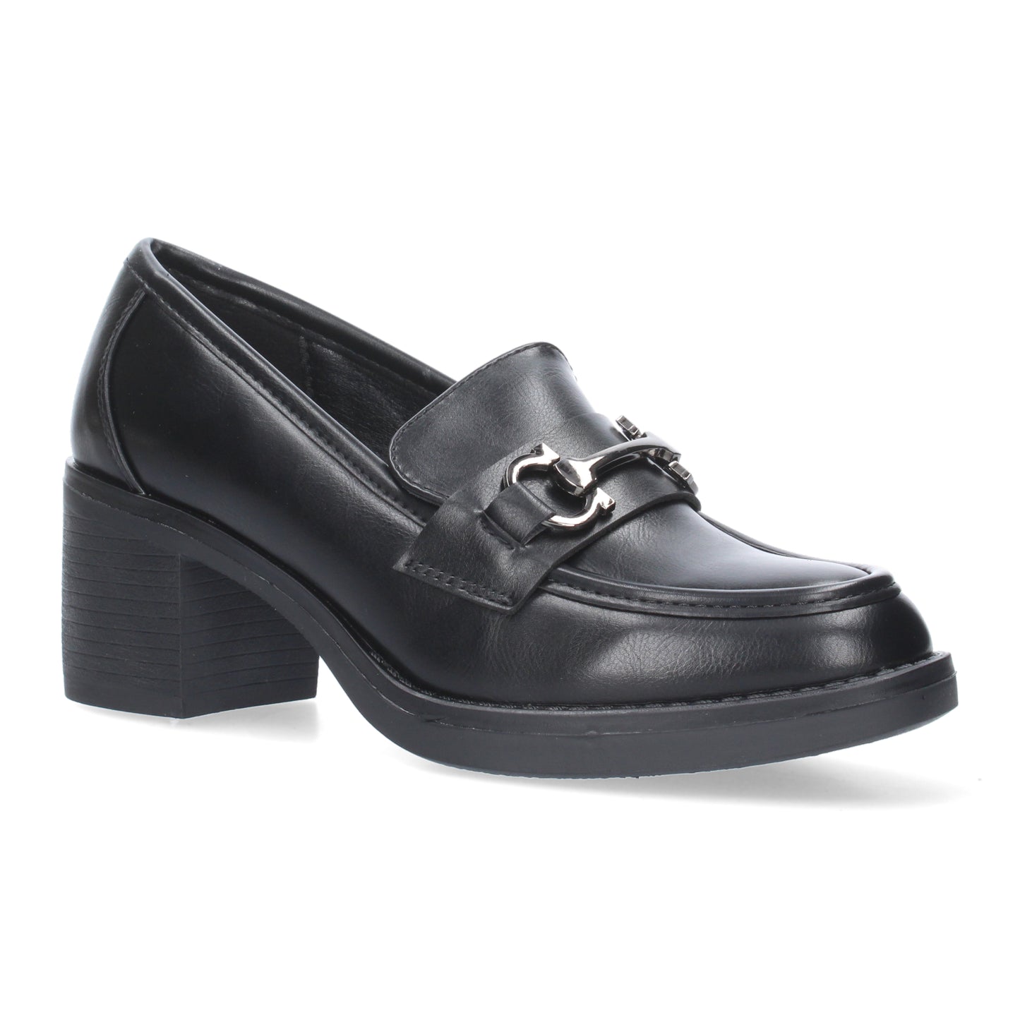 Comprar Mocasin de tacon 7421-Negro-Luca Morelli