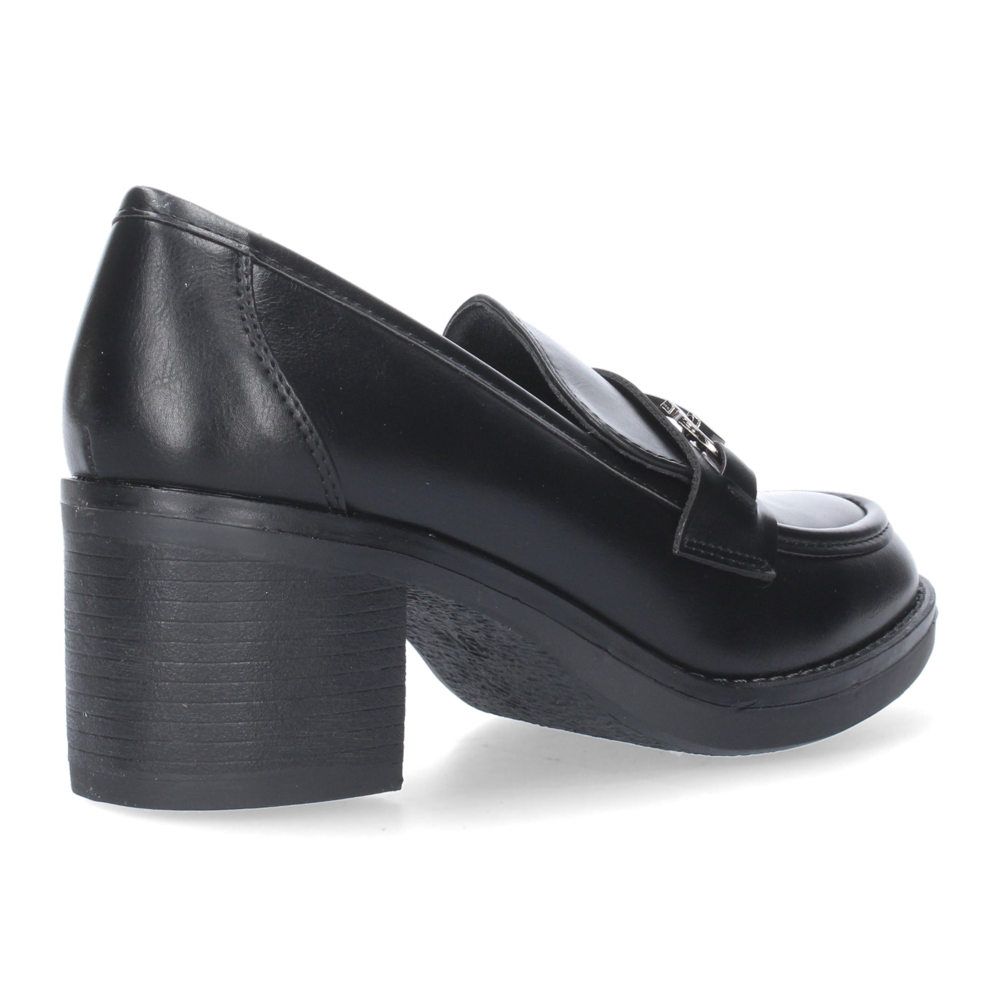 Comprar Mocasin de tacon 7421-Negro-Luca Morelli