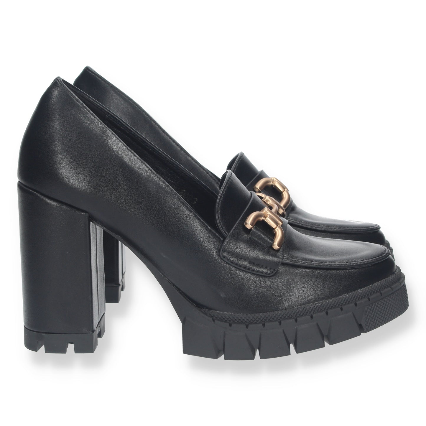 Comprar Mocasin de tacon 8023-Negro-Luca Morelli