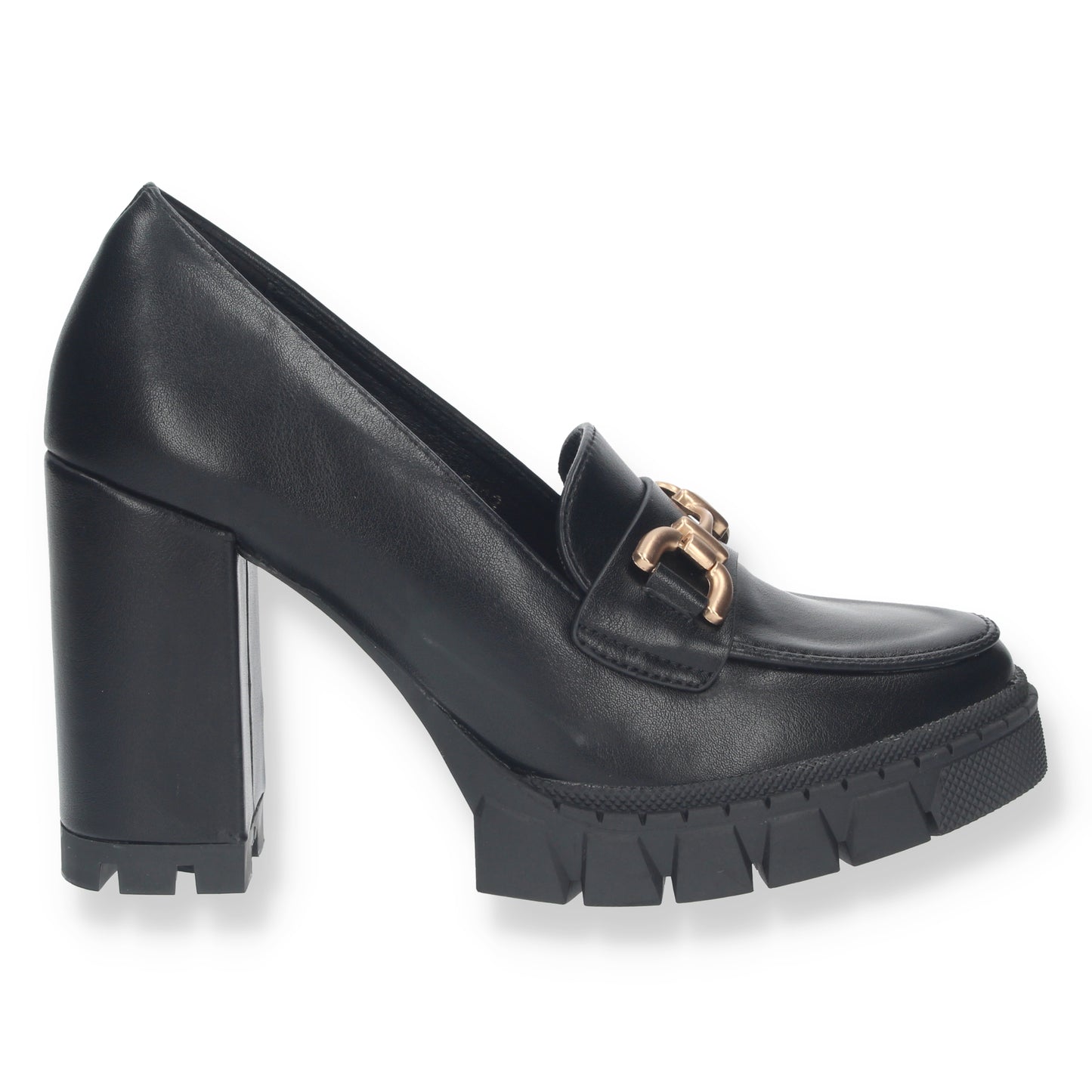 Comprar Mocasin de tacon 8023-Negro-Luca Morelli