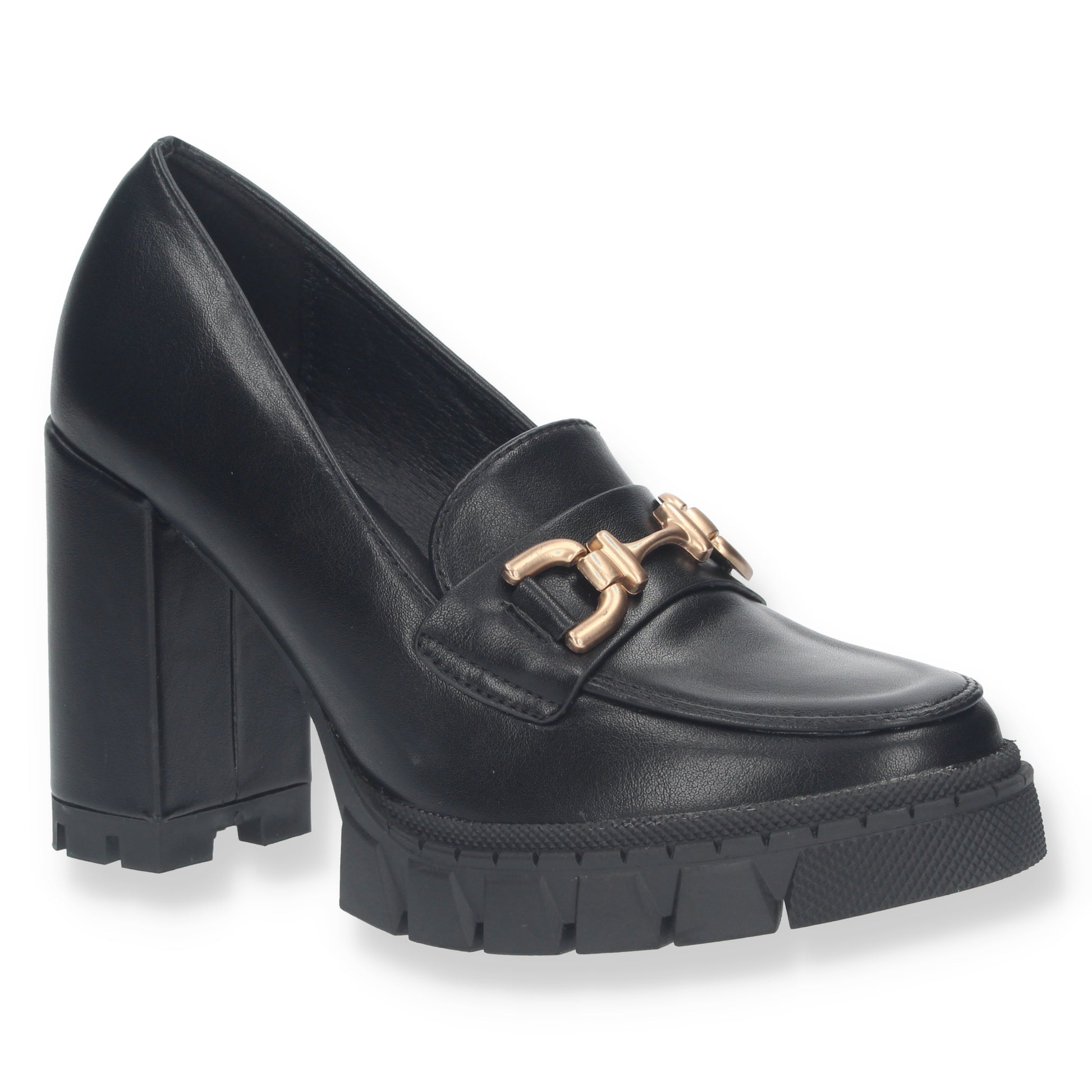 Comprar Mocasin de tacon 8023-Negro-Luca Morelli