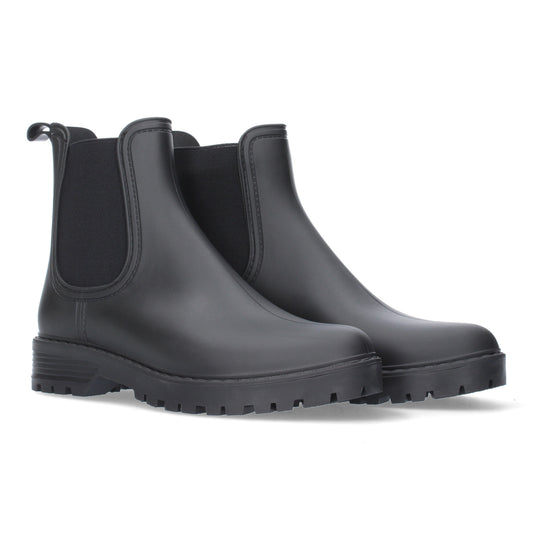 Comprar Botin de agua con tacon 906-Negro-Luca Morelli