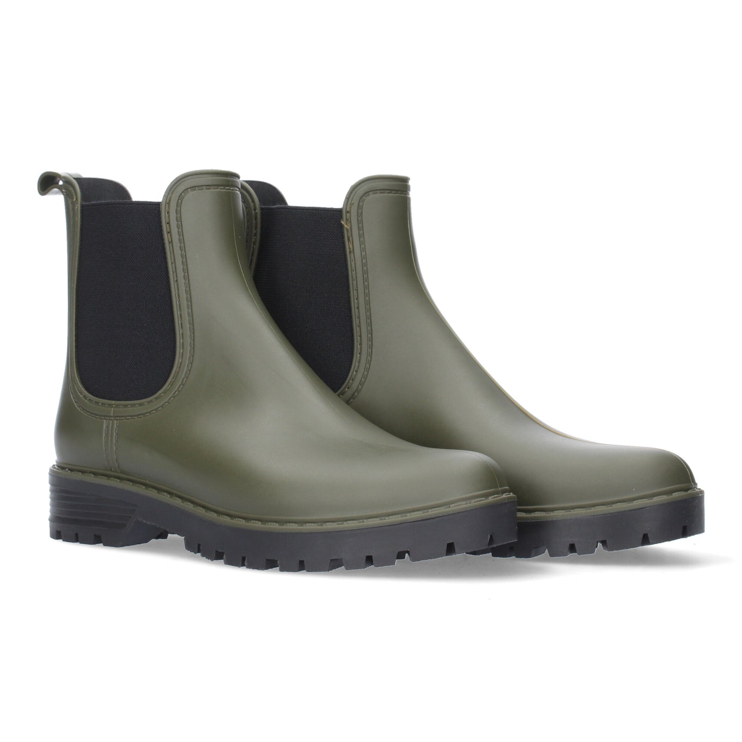 Comprar Botin de agua con tacon 906-Verde-Luca Morelli