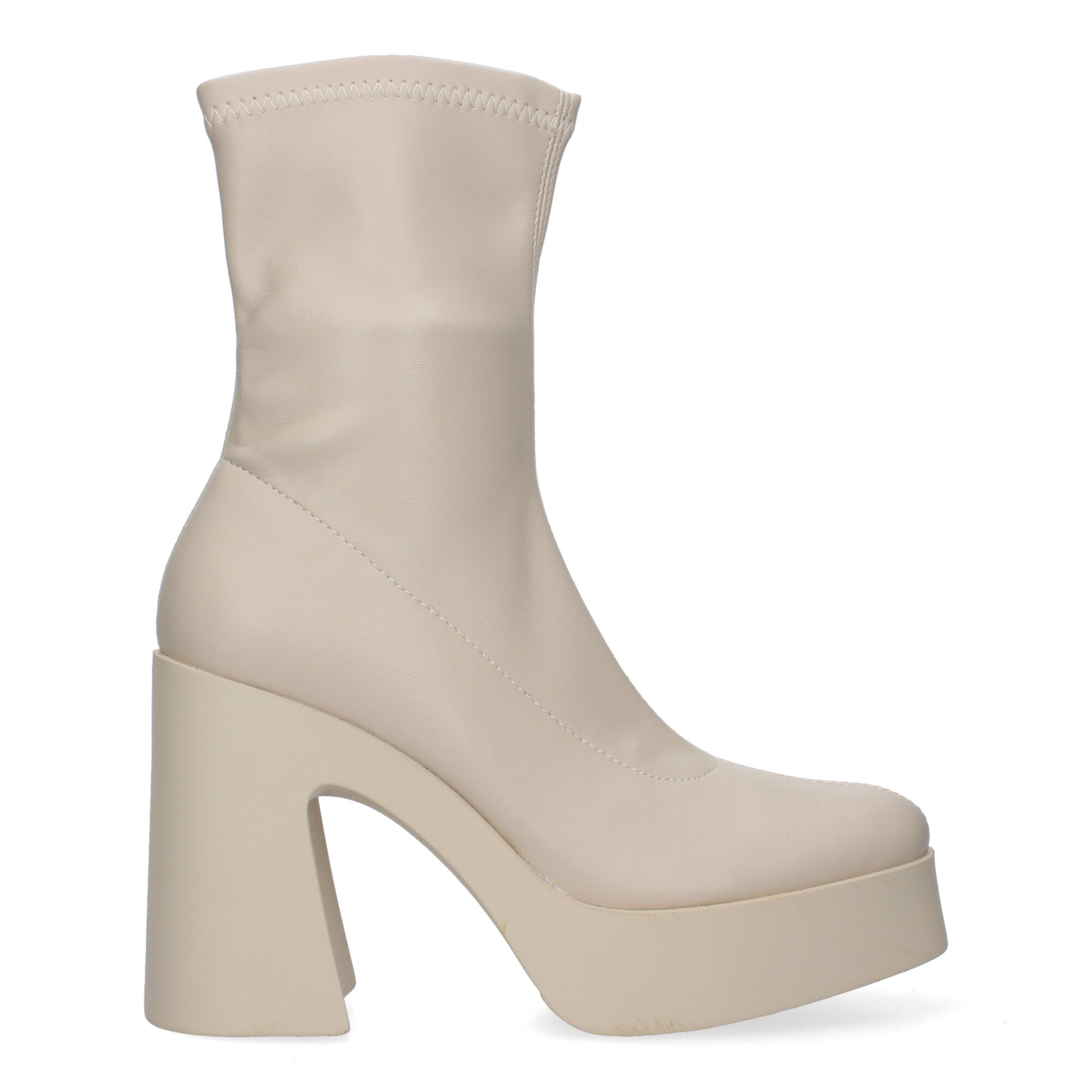 Comprar Botin con tacon M3910-Beige-Luca Morelli