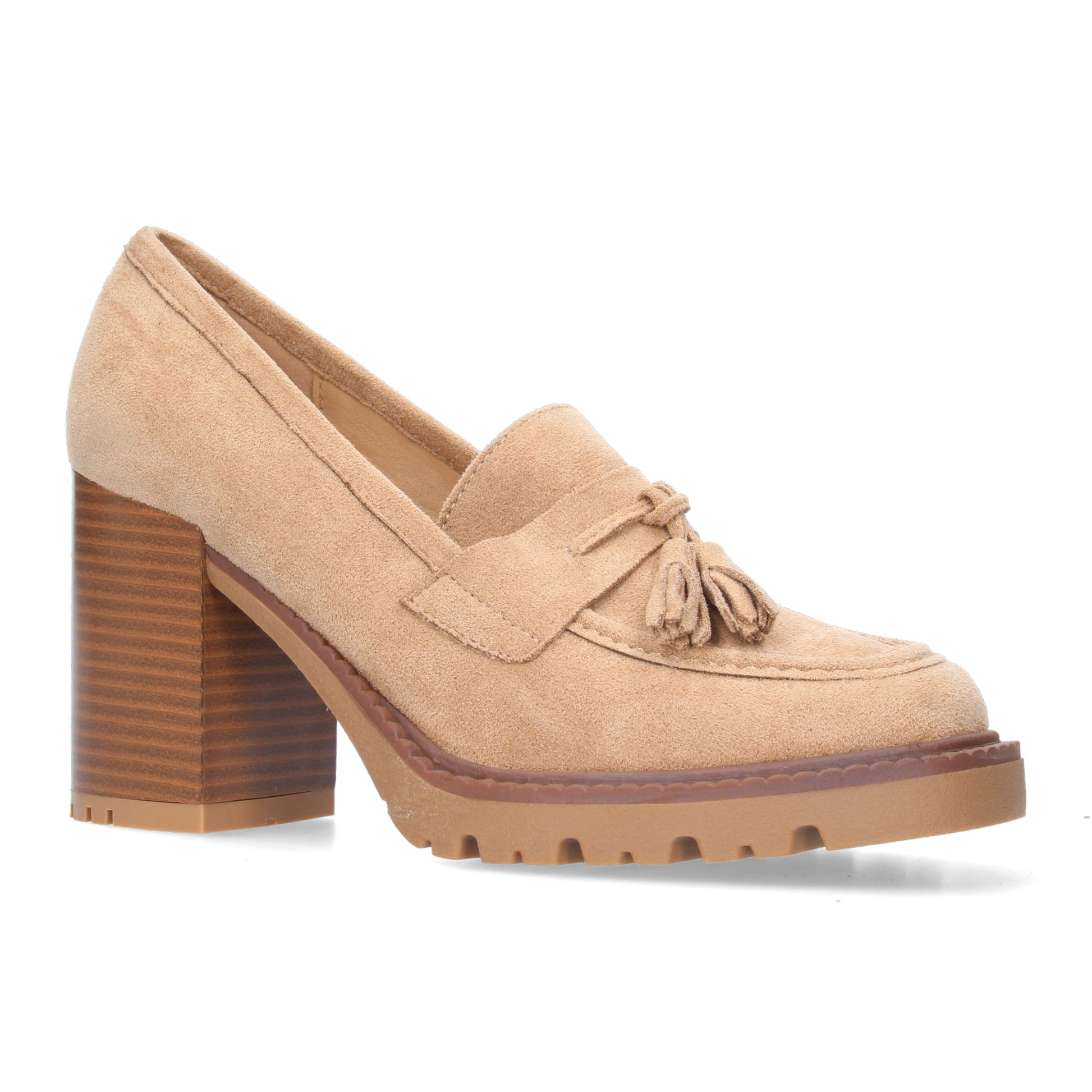 Comprar Mocasin de tacon S-2497-Beige-Luca Morelli