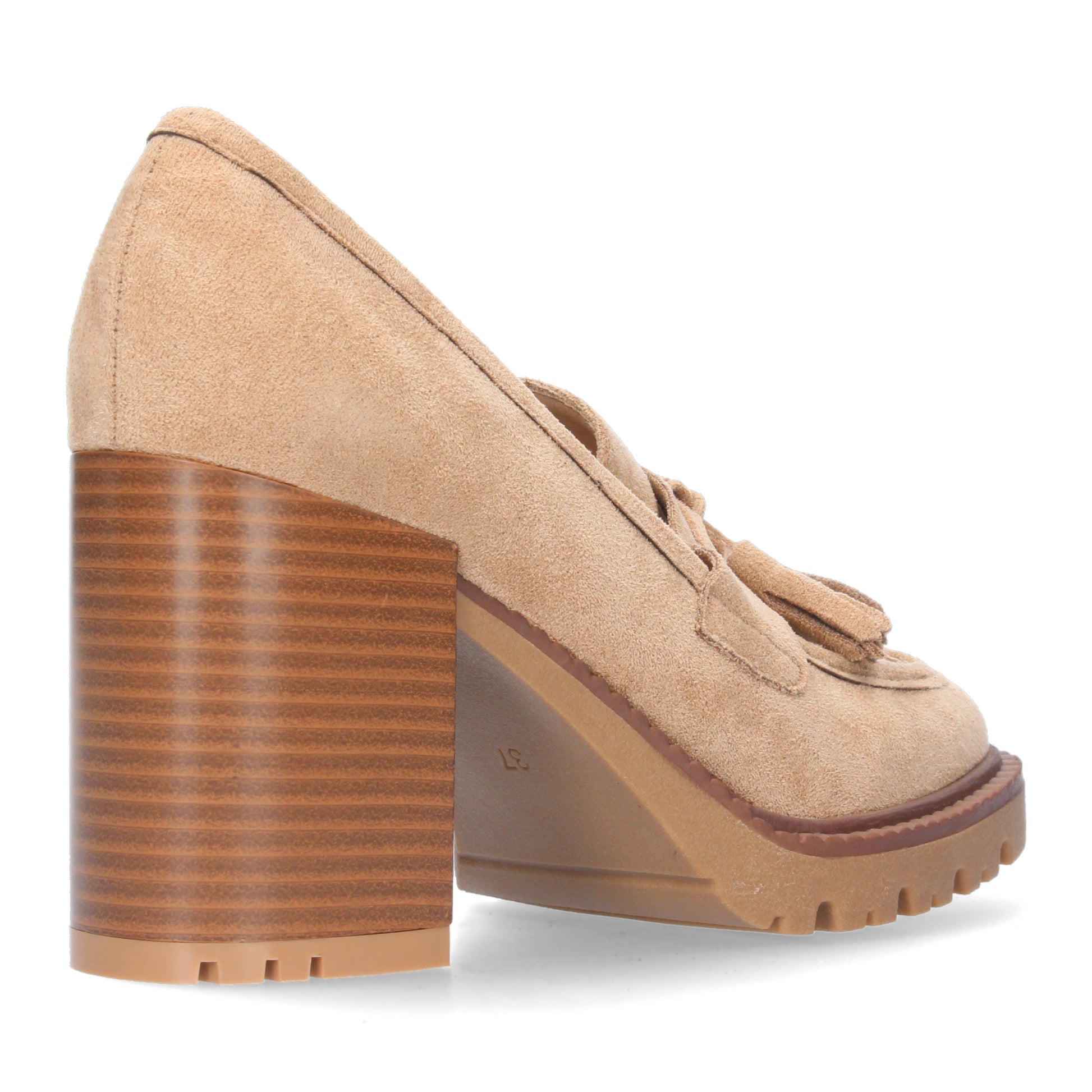 Comprar Mocasin de tacon S-2497-Beige-Luca Morelli