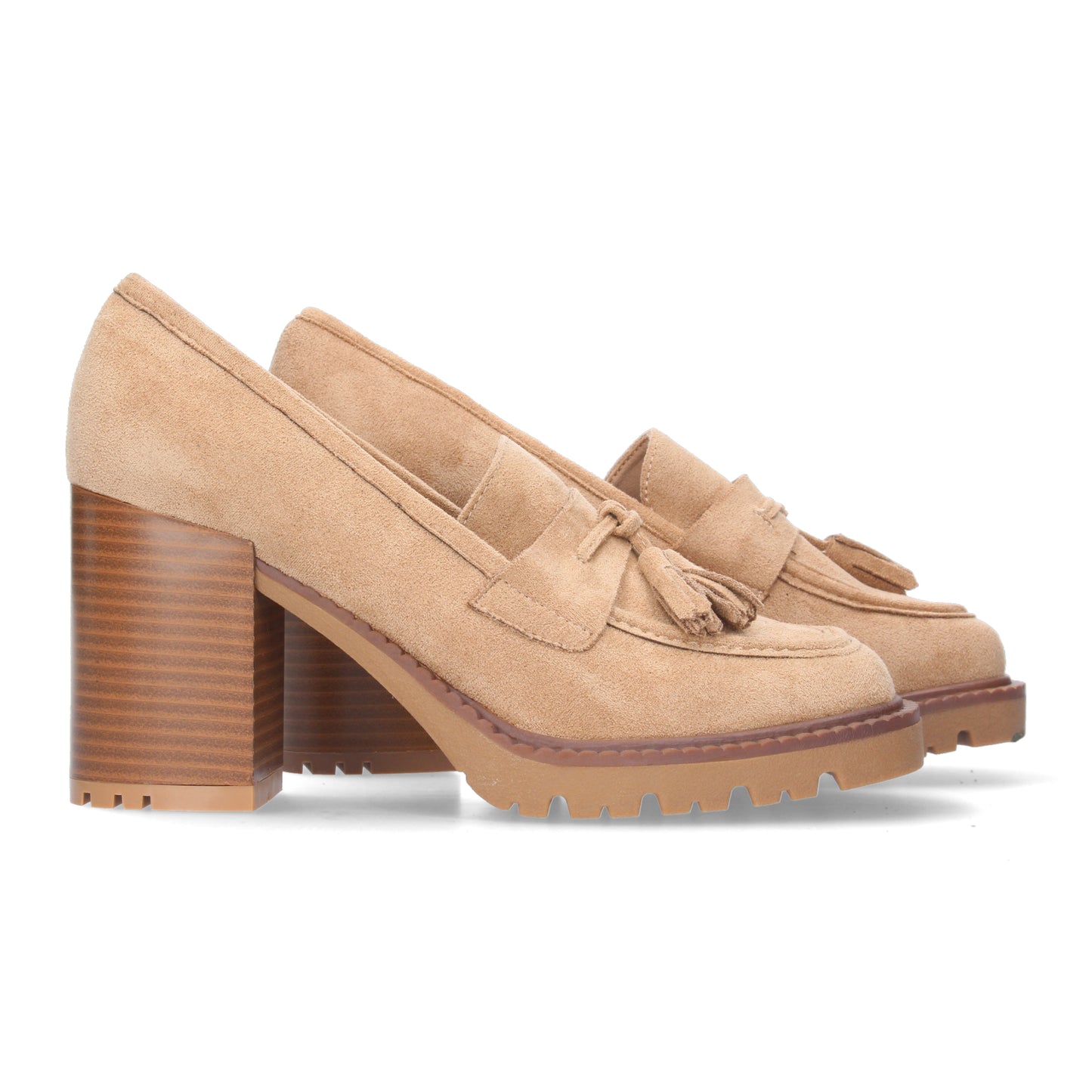 Comprar Mocasin de tacon S-2497-Beige-Luca Morelli