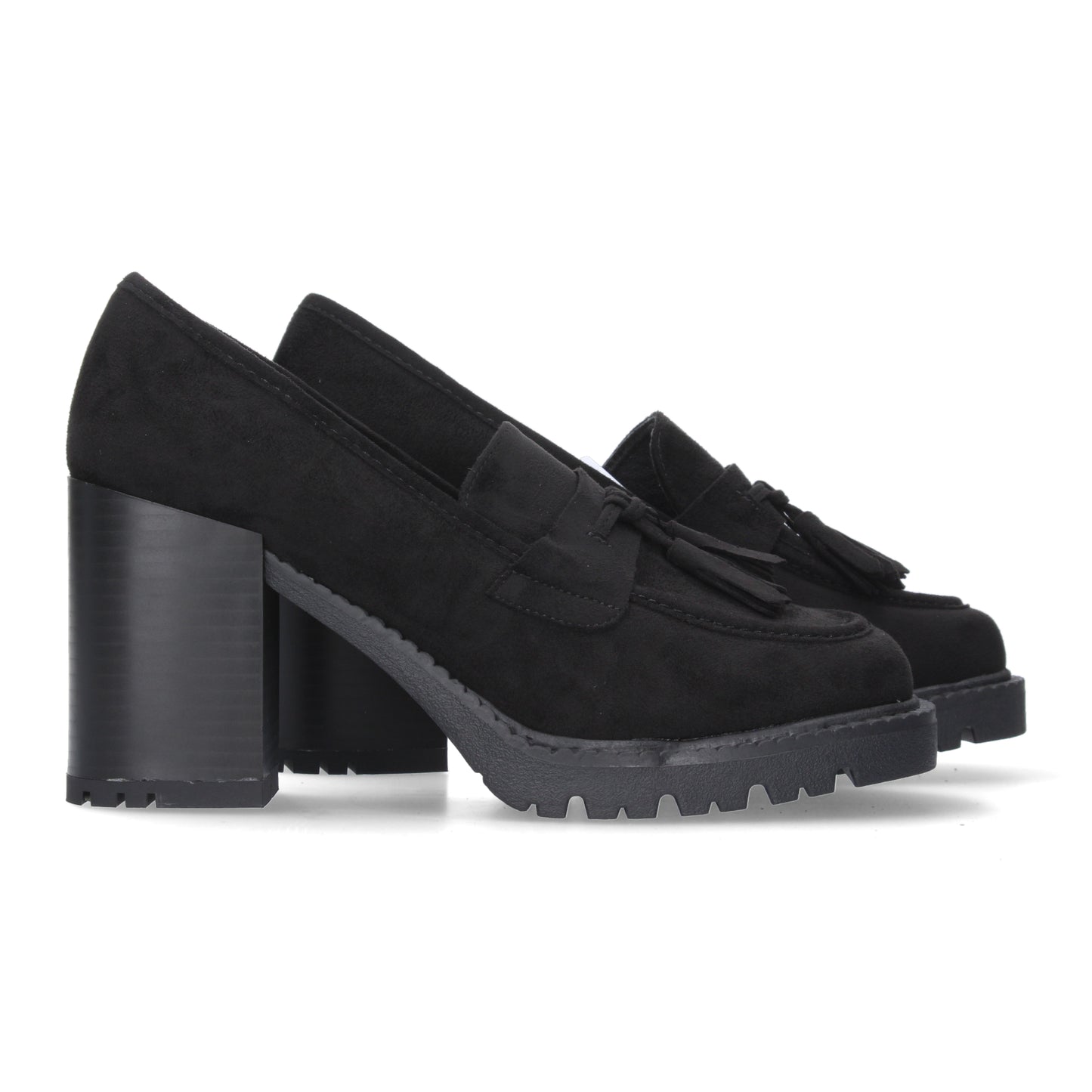 Comprar Mocasin de tacon S-2497-Negro-Luca Morelli