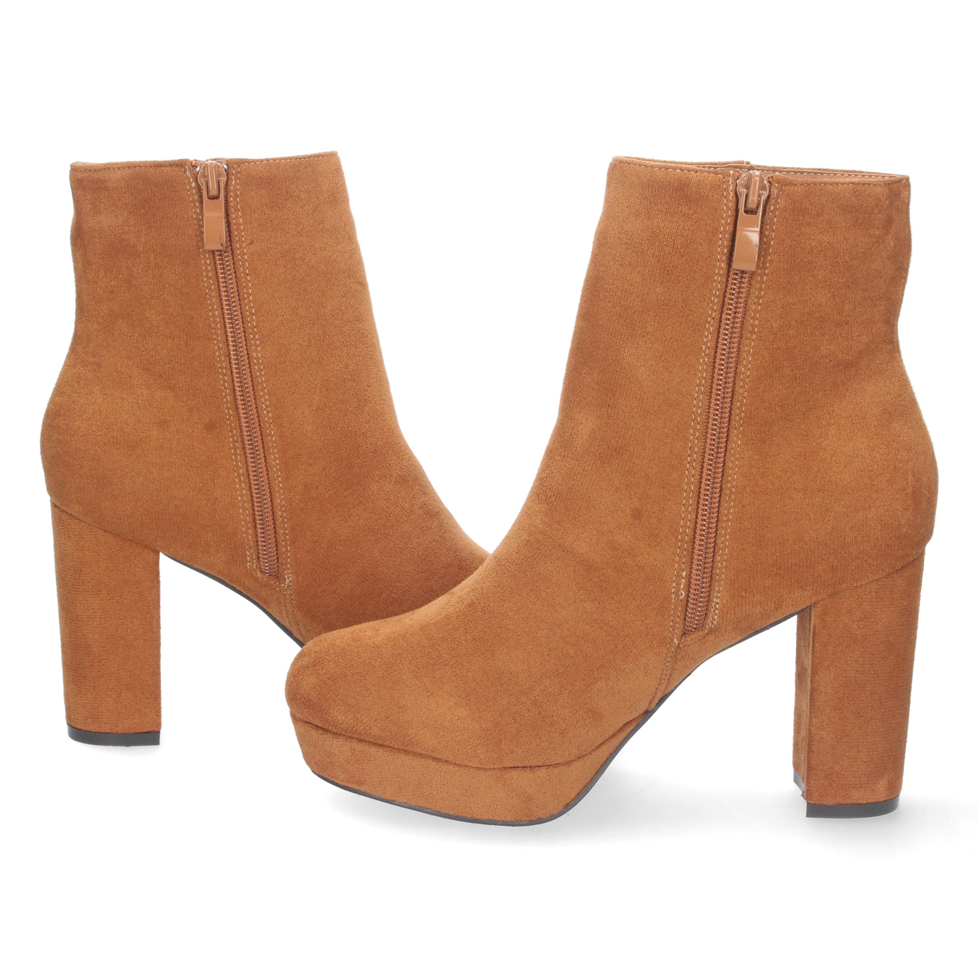 Comprar Botin de Tacon para Mujer YG619-Camel-Luca Morelli