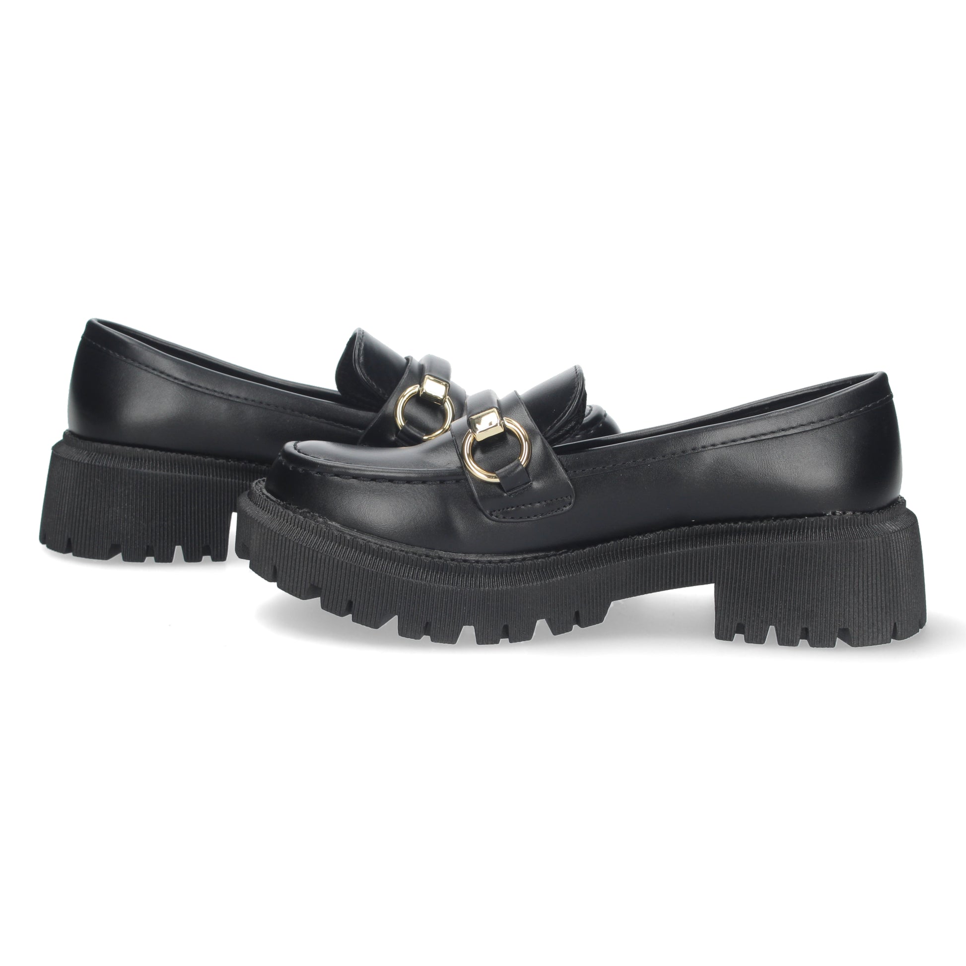 Comprar Mocasin de Mujer YZ23-12-Negro-Luca Morelli